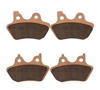 Front & Rear Brake Pads for Harley Davidson Softail FLSTCI FLSTC Heritage Classic/i 2000 2001 2002 2003 2004 2005 2006 2007