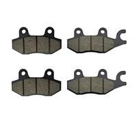 Front Rear Brake Pads For Kawasaki For Ninja 125 Z125 BR 250 Z250 SL GJF 2 PCS Front Rear Brake Pads Motorcycle Brake Pads (Size : 2pcs)