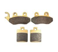 Front Rear Brake Pads For Symphony SYM ST XS175T For Fiddle 3 FIDDLE 4 50 125 For CRUISYM 150 180 FNX150 CROX Jet 14 FIXCOR(2 pair 1 sets)