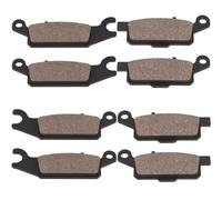 Front Rear Brake Pads For Yamaha YFM550 YFM 550 | Replacement Brake Pads For Grizzly 2009-2014 YFM700 YFM 700 Grizzly FGPW PFG 2007-2015 CFCPKOYOZD(Front and Right)