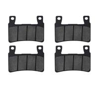 Front Rear Brake Pads Motorcycle Brake Pads For CB400 VTEC 400 I II 1999-2004 For Super Four NC39 1999-2003 CB1300 Front Rear Motorcycle Brake Pads Kit(2 pairs Front Pads)