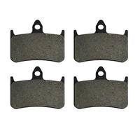 Front Rear Brake Pads Motorcycle Brake Pads For VFR400 VFR 400 R3K R3L R3M R3N NC30 1989 1990 1991 1992 Front Rear Motorcycle Brake Pads Kit Parts(2 pairs Front Pads)