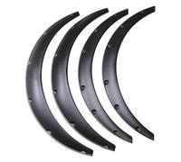 front rear car fenders For Focus Wheel Arch Trim Fender 4Pcs 3.5'' Carbon Look Flares Cover Mudguards Lip Anti Scratch Strips