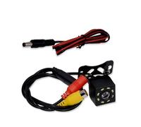 Front/Rear Car Rear View Camera 12IR Night Vision Reversing Automatic Parking Monitor CCD IP68 Waterproof Wide Degree High-Definition Image Rotatable Reversing Camera(Orange)