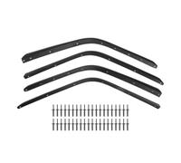 Front Rear Car Wheel Fender Flares Arch Flaps Mudguard Splash Extensions Strips Trim For Jeep For Wrangler For Gladiator JT 2018-2022 2023(High Fender Version)