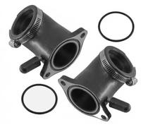 Front Rear Carburetor Intake Manifold Boot Compatible With Automotive Motorcycle Parts Brute Force 650 KVF650D E KFX700 Prairie 650 KVF650 Prairie 700 KVF700