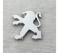 Front Rear Emblem Badge Replacement for Peugeot 207 CC 2010 2011 2012 2013 2014 2015,Front Hood Rear Trunk Emblem Sticker Logo Decal ABS Bonnet Tailgate Adhesive Car Tuning Decor Exterior Accessories