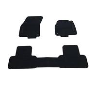 Front & Rear Floor Mats to fit Land Rover Range Rover Evoque 2013-2019 | Tailored Front & Rear Rubber Floor Mats, Waterproof & Durable, Heavy Duty Rubber, Suitable for All Weather, Black