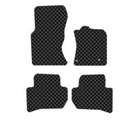 Front & Rear Floor Mats to fit Land Rover Range Rover Velar 2017 On - 3MM | Tailored Front & Rear Floor Mats, Waterproof & Durable, Heavy Duty Rubber, Suitable for All Weather, 3mm Thickness, Black