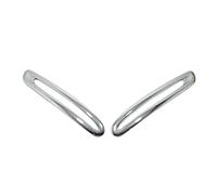 Front Rear Fog Light Lamp Cover Eyebrow Eyelid Garnish Trim Compatible With Mercedes Benz C Class W206 2021 2022 C200 C260 C300 AMG(Rear)