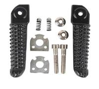 Front/Rear Footrest Fit For YAMAHA R1 R6 FZ6 XJ6 FZ8 FZ1(Black Rear)