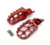 Front Rear Footrests For CRF 150 250 450 R X RX CR125 CR250 CRF250L M For Rally CRF150R CNC Forged Aluminum Footpeg Pedal Set Rally Dirt Bike Pedals(2)