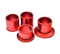 Front Rear Hub Spacer for Surron For UltraBee Electric Motorcycle Strong Aluminium Alloy Parts (Red)