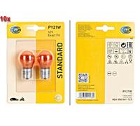 Front Rear Indicator Bulb HELLA x10 Fits ABARTH ALFA ROMEO VW 82-23 8GA006841123