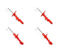 Front + Rear Koni Active Uprated Shock Set PO-SA1198 for PORSCHE BOXSTER Spyder