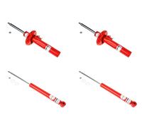 Front + Rear Koni Active Uprated Shock Absorber Set VAG-SA1214 for VW JETTA III