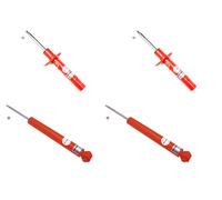 Front + Rear Koni Active Uprated Shock Absorber Set VAG-SA1643 for VW GOLF VIII