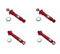 Front + Rear Koni Classic Red Uprated Shock Set FE-CL1577 for FERRARI DINO GT