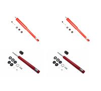 Front + Rear Koni Classic Red Uprated Shock Set PO-CL1091 for PORSCHE 912