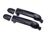 Front Rear Left Right Car Outside Exterior Door Handles for Nissan for Versa 2007-2012 82641EL12A 82646-EL12B 82641-EL12A(Rear Pair 2PCS)