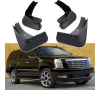 Front & Rear Mud Flaps Kit Car Splash Guards Mudguards for 2007-2014 Cadillac Escalade No ESV Models