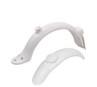 Front Rear Mudguard for Xiaomi M365 Pro Pro2 Mi3 Electric Scooter Splash-Proof Fender Back Wing Kickscooter Replace Accessories(WHITE)