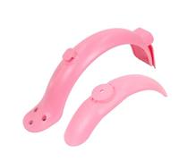 Front Rear Mudguard for Xiaomi M365 Pro Pro2 Mi3 Electric Scooter Splash-Proof Fender Back Wing Kickscooter Replace Accessories(Pink)
