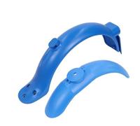 Front Rear Mudguard for Xiaomi M365 Pro Pro2 Mi3 Electric Scooter Splash-Proof Fender Back Wing Kickscooter Replace Accessories(Blau)