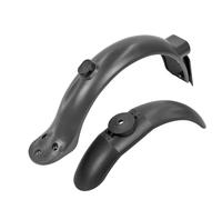 Front Rear Mudguard for Xiaomi M365 Pro Pro2 Mi3 Electric Scooter Splash-Proof Fender Back Wing Kickscooter Replace Accessories(Schwarz)