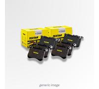 Front & Rear Pads Fits VW Polo IV 1.2 1.4 1.6 1.9 2001-2010 Textar 2382301