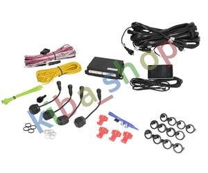 FRONT REAR PARKING SENSOR SET 632201 FRONT/REAR 4 PCS DISPLAY/HORN COLOUR