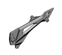 Front Rear Pedal Bracket Footrest Footrest Foot Pegs For Zontes G1-125 G2-125 125-U ZT125-U1 ZT125-U2 125-Z2 Footrests(Left Pedal bracket grey)
