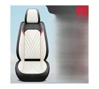 Front Rear Seat Protectors For CHRYSLER 300C 200 For Grand For Voyager For Pacifica All Models Artificial Leather Car Seat Cover(B-white A)