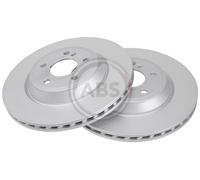 Front/Rear Set 2x Brake Discs A.B.S. 18332 for Mercedes SL- (W231) (11-21)