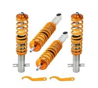 Front Rear Shock Absorber Compatible for VW Jetta/Rabbit MK1 1975-1984 Shock Absorber Adjustable Height Coilovers Shock Strut Coil Spring Assembly Set