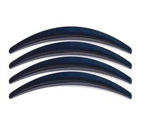 Front Rear Splash Fender Guard For Model 3 2017-2021 4Pcs Set Car Wheel Eyebrow Arch Trim Side Fender(Blue)