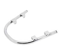 Front Rear Splash Fender Guard For Piaggio For Vespa GTS300 GTS250 GTV300 2008-2023 Bumper Front Fender Crash Bars Mudguard Frame(Silver)