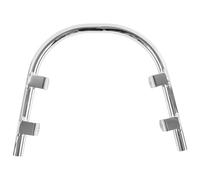 Front Rear Splash Fender Guard For Vespa For GTS300 GTS250 GTV300 2008-2022 Mudguard Rack Bracket Protector Crash Crash Bar(Chrome)
