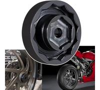 Front Rear Wheel Axle Nut Socket Tool 30mm + 55mm for Ducati Motorcycle ATVs Super Bike 1098 1198 1199 Panigale Multistrada Diavel, Removes Wheel Nuts