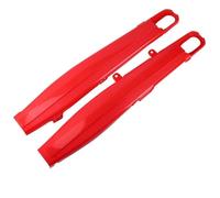 Front Rear Wheel Fork Stand Fit For CRF250L Motorcycle Swingarm Guard Swing Arm Protector Cover Motorbike Modified Rear Flat Fork Protection Motorbike Stand(Red)
