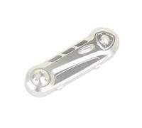 Front Rear Wheel Fork Stand Fit For Vespa GTS300 GTS For Sprint150 Primavera150 Front Fork Protector Motorcycle Swing Rocker Arm Cover Caps Motorbike Stand(Silver With Logo)
