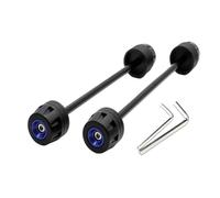 Front Rear Wheel Fork Stand Support Pad Fit For Aprilia RS Tuono 660 2021-2023 RS660 2022 Motorcycle Protection Wheel Hub Rear Front Axle Fork Crash Sliders(Blue)