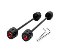 Front Rear Wheel Fork Stand Support Pad Fit For Aprilia RS Tuono 660 2021-2023 RS660 2022 Motorcycle Protection Wheel Hub Rear Front Axle Fork Crash Sliders(Red)