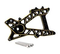 Front Rear Wheel Fork Stand Support Pad Fit For HONDA PCX160 2019-2025 PCX 160 CNC Swing Arm Plug Play High Material CNC Notty SEMSPEED Rear Arm Caliper Plug(Black and gold)