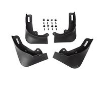 Front Rear Wheel Mudguard For Tesla For Model Y 2021 2022 Mud Flaps Guard Splash Guards Carbon Fiber ABS Accessories 4PCS Car Wheel Arch Protectors(Matte Black)