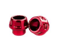 Front Rear Wheel Sliders 2 Pieces Universal Motorcycle Front Fork Frame Sliders Accessory Easy To Install Crash Protector Motorbike Falling Protection Wheel Crash Protector