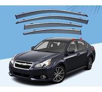 Front Rear Wind Deflectors for SUBARU LEGACY SALOON 2010-2014, Tinted Shatterproof Sun Visors Keep Car Ventilated In Rain, Reduce Wind Rain Noise