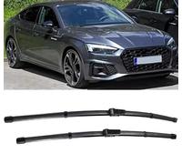 Front Rear Windscreen Wiper Blades for Audi A5 MK2 2017-2023 24"+20", Windscreen Replacement Blades Improved Visibility and Easy Installation