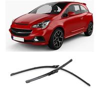 Front Rear Windscreen Wiper Blades for Opel Corsa E 2015-2018 26"+15", Windscreen Replacement Blades Improved Visibility and Easy Installation
