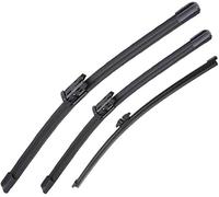 Front Rear Windscreen Wiper Blades for Volvo XC40 XZ Recharge EV 2018-2025 24"+20"+14", Windscreen Replacement Blades Improved Visibility and Easy Installation